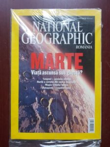 Revista National Geographic, ianuarie 2004. Marte