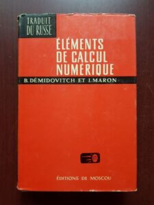 B. Demidovitch, I. Maron - Elements de calcul numerique