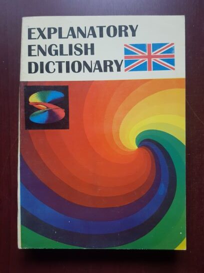 Explanatory english dictionary