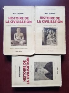Will Durant - Histoire de la civilisation, 3 volume (1937)