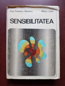 Paul Popescu Neveanu, Mihai Golu - Sensibilitatea. Modalitati de receptie senzoriala