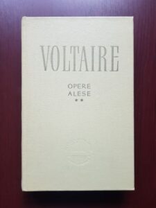 Voltaire - Opere alese volumul 2 (1958, editie cartonata)