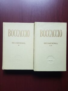 Giovanni Boccaccio - Decameronul 2 volume (1957, editie cartonata)