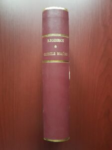 B. Boerescu - Codicile romane seu collectiune de toate legile Romaniei (1873)