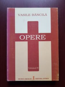 Vasile Bancila - Opere volumul 4
