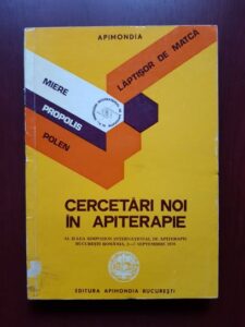 Cercetari noi in apiterapie. Al 2-lea simpozion international de apiterapie Bucuresti Romania (1976, lipsa pagina de titlu)