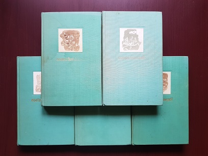 Constantin Chirita – Ciresarii 5 volume (1976, cu autograful si dedicatia autorului)