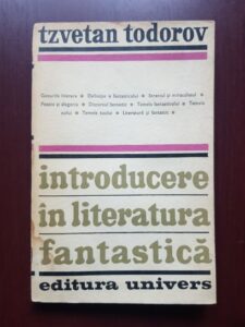 Tzvetan Todorov - Introducere in literatura fantastica