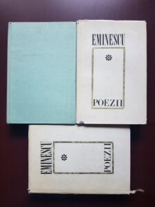 Mihai Eminescu - Poezii 3 volume (1970, editie critica de D. Murarasu)