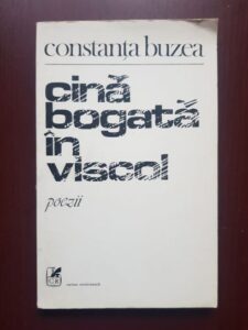 Constanta Buzea - Cina bogata in viscol