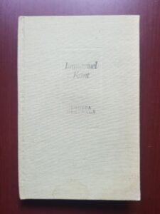 Immanuel Kant - Logica generala