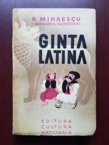 P. Mihaescu - Ginta latina. Nuvele (1936)