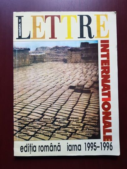 Revista Lettre Internationale. Numarul 16. Iarna 1995-1996