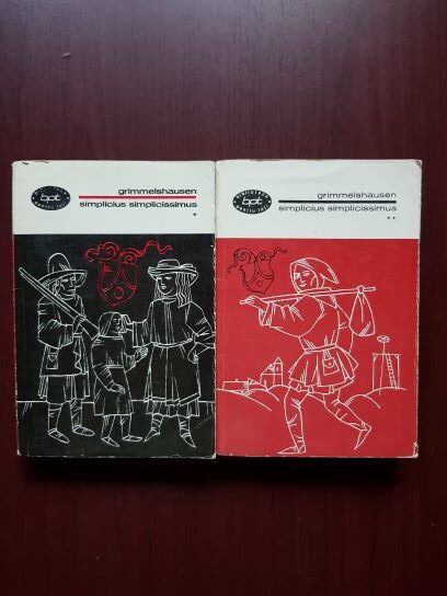 Grimmelshausen - Simplicius simplicissimus 2 volume