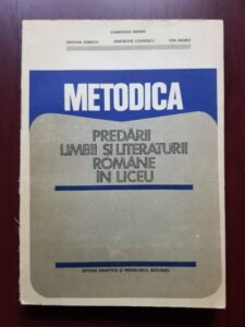 Constanta Barboi, Cristina Ionescu - Metodica predarii limbii si literaturii romane in liceu