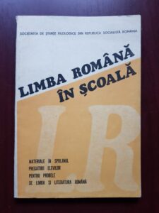Marica Anghelescu - Limba romana in scoala