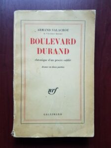 Armand Salacrou - Boulevard Durand (1960)
