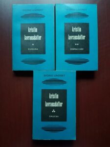 Sigrid Undset - Kristin Lavransdatter 3 volume. Cununa, Stapana casei, Crucea