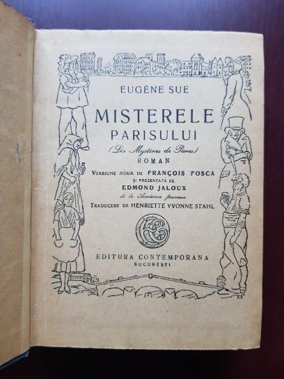Eugene Sue - Misterele Parisului (1941) - imagine 2