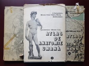 Mircea Ifrim, C. Cerbulescu, Tiberiu Maros - Atlas de anatomie umana 3 volume (1983-1985)