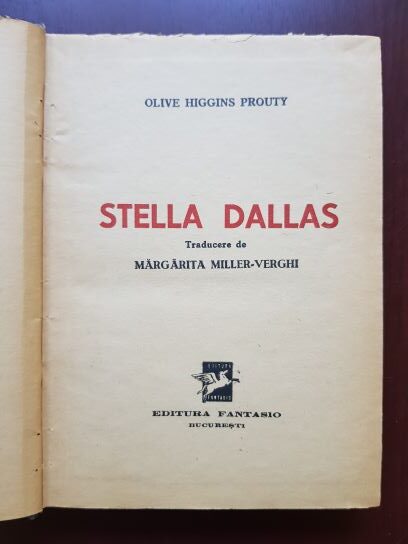 Olive Higgins Prouty - Stella Dallas (1944) - imagine 2