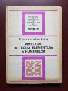P. Radovici Marculescu - Probleme de teoria elementara a numerelor