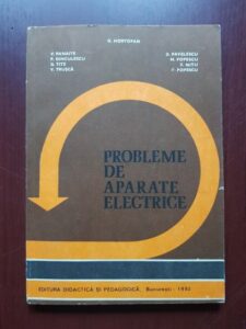 G. Hortopan - Probleme de aparate electrice