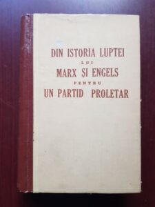 I. S. Galkin - Din istoria luptei lui Marx si Engels pentru un partid proletar