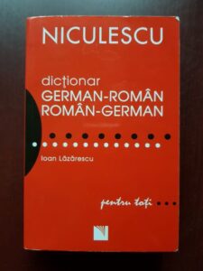 Ioan Lazarescu - Dictionar German-Roman, Roman-German