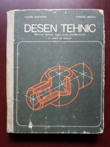 Gheorghe Husein, Mihail Tudose - Desen tehnic. Manual pentru licee, scoli profesionale si scoli de maistri (usor uzata)