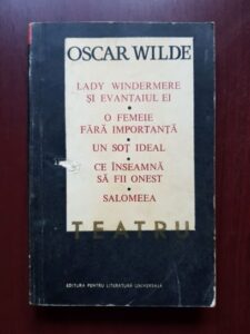 Oscar Wilde - Teatru