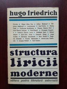 Hugo Friedrich - Structura liricii moderne (1969)