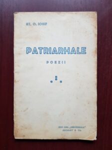 St. O. Iosif - Patriarhale. Poezii (1919, prima editie)