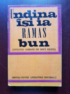 Undina isi ia ramas bun (povesti germane din doua decenii)