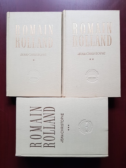 Romain Rolland - Jean Christophe 3 volume (1957, editie cartonata)