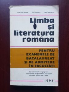 Constanta Barboi, Marieta Popescu - Limba si literatura romana pentru examenele de bacalaureat si de admitere in facultati (1994)