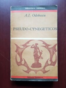 A. I. Odobescu - Pseudo cynegeticos