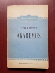 Victor Eftimiu - Akademos
