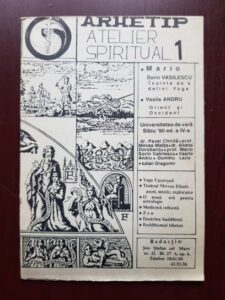 Revista Arhetip. Atelier spiritual. Numarul 1