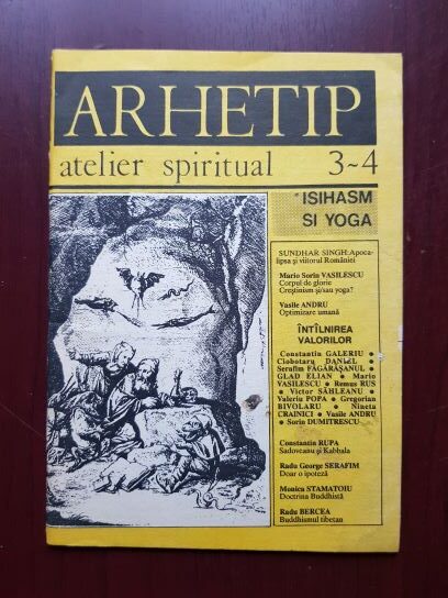 Revista Arhetip. Atelier spiritual. Numar 3-4